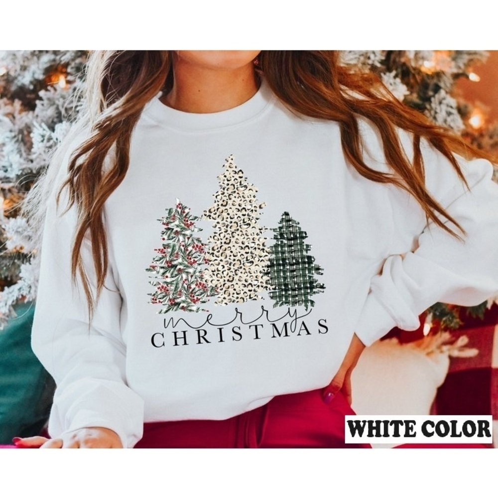 Merry Christmas Sweatshirt Christmas Crewneck, Womens Christmas Sweatshirt
